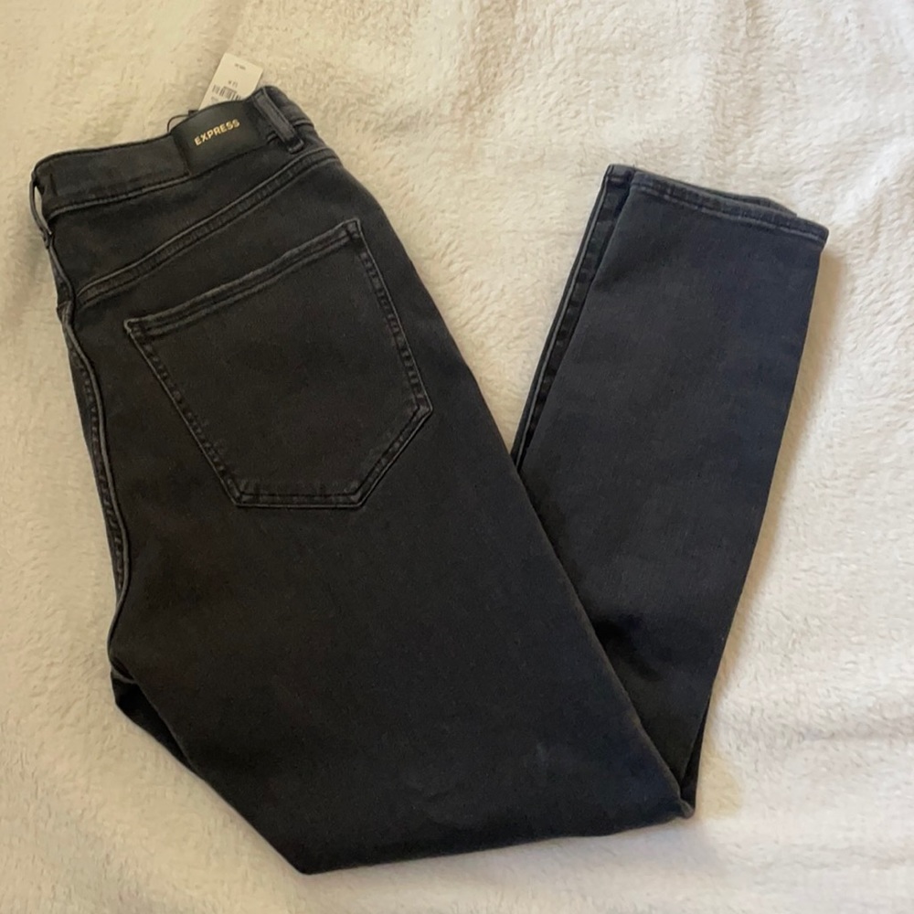 Express jeans grey NEW with knee design